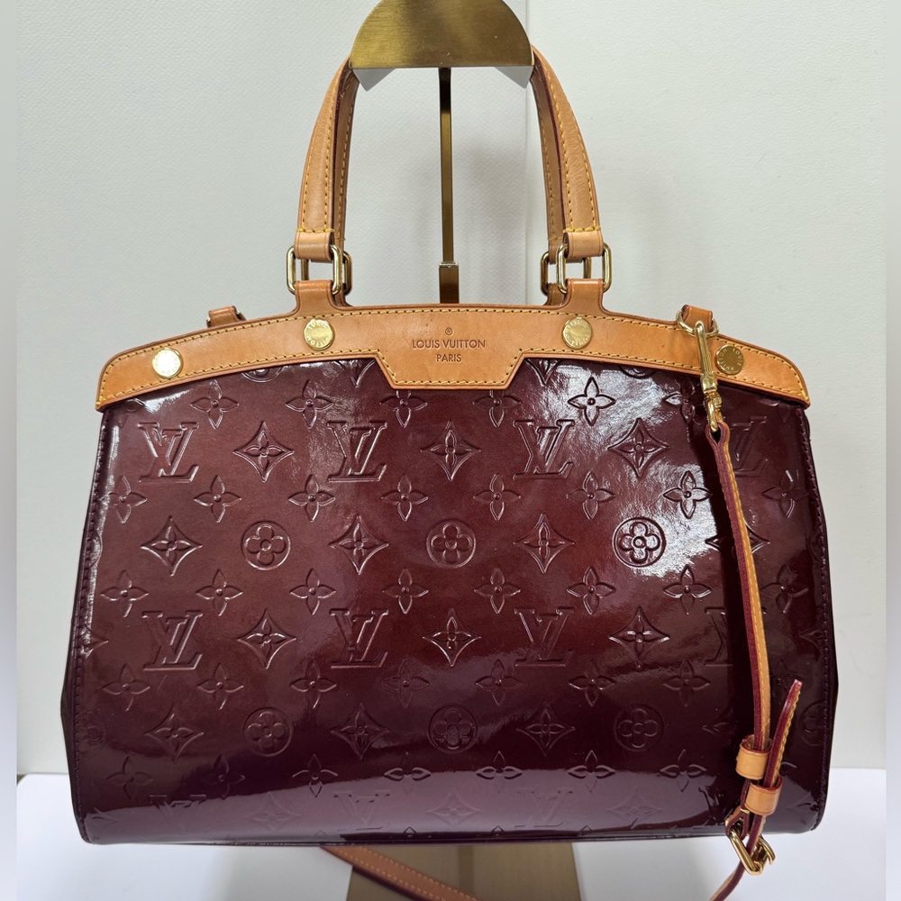 Louis Vuitton Vernis Brea MM patent leather 2way bag